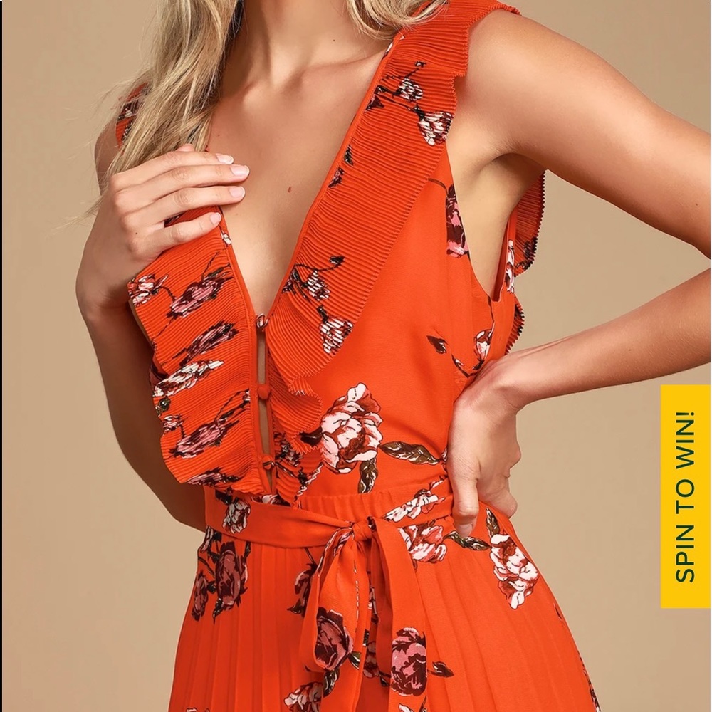 Lulus maxi dress